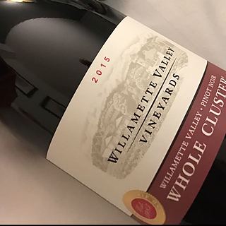 Willamette Valley Vineyards Whole Cluster Pinot Noir(ウィラメット・ヴァレー・ヴィンヤーズ ホール・クラスター ピノ・ノワール)