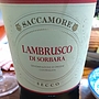 Saccamore Lambrusco di Sorbara Secco