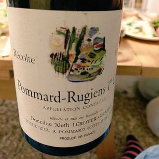 Dom. Aleth Leroyer Girardin Pommard Rugiens 1er cru(ポマール リュジアン プルミエ・クリュ)