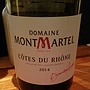 Dom. Montmartel Côtes du Rhône Rouge(2014)