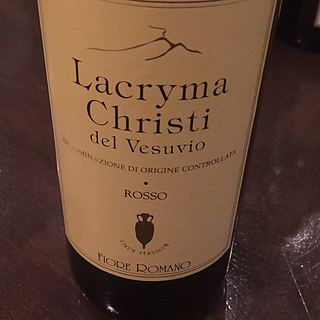Fiore Romano Lacryma Christi del Vesuvio Rosso