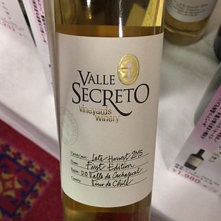 Valle Secreto First Edition Late Harvest(ヴァッレ・セクレト ファースト・エディション レイト・ハーヴェスト)