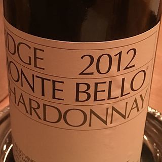 Ridge Monte Bello Chardonnay(リッジ モンテ・ベロ シャルドネ)