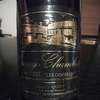 Gerard Quivy Gevrey Chambertin 1er Cru Les Corbeaux(ジェラール・キヴィ ジュヴレ・シャンベルタン プルミエ・クリュ レ・コルボー)