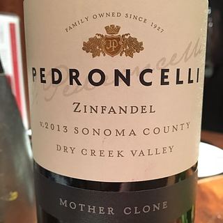 Pedroncelli Mother Clone Zinfandel(ペドロンチェ マザー・クローン ジンファンデル)