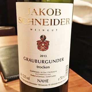 Jakob Schneider Grauburgunder Trocken Halbstuck