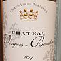 Ch. Vergnes Beaulieu(2014)