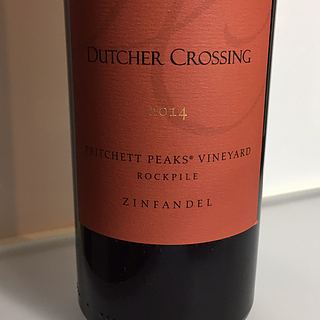 Dutcher Crossing Pritchett Peaks Vineyard Rockpile Zinfandel
