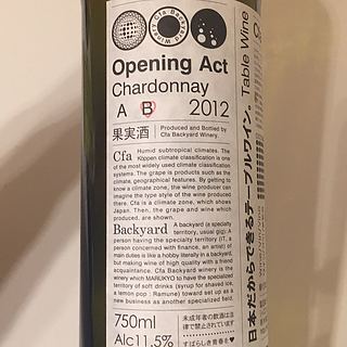 Opening Act Chardonnay B