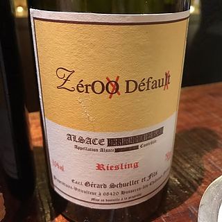 Gérard Schueller Riesling Zéroo Défault