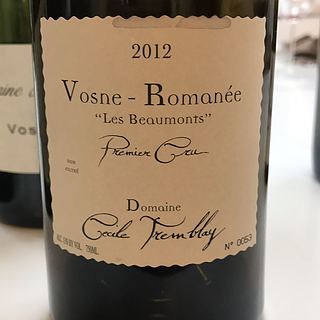 Dom. Cecile Tremblay Vosne Romanee 1er Cru Les Beaumonts