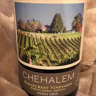 Chehalem Ridgecrest Vineyards Pinot Gris(チュヘイラム リッジクレスト・ヴィンヤーズ ピノ・グリ)