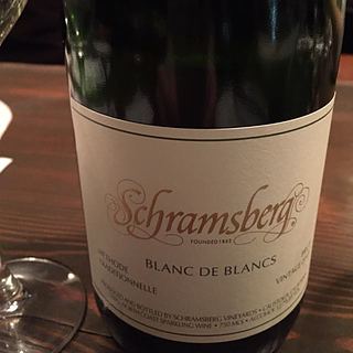 Schramsberg Blanc de Blancs(シュラムズバーグ ブラン・ド・ブラン)