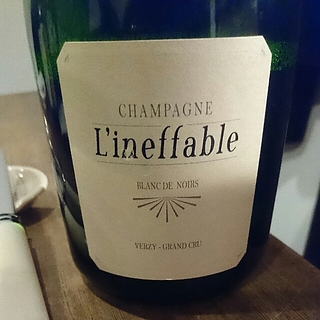 Champagne L'ineffable Blanc de Noir