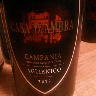 Casa d'Ambra Campania Aglianico(カーサ・ダンブラ カンパーニャ アリアーニコ)