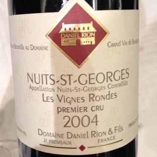 Dom. Daniel Rion & Fils Nuits St. Georges 1er Cru Les Vignes Rondes