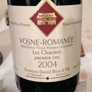 Dom. Daniel Rion & Fils Vosne Romanée 1er Cru Les Chaumes