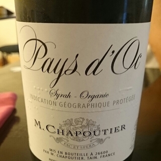 M. Chapoutier Pays d'Oc Syrah Organic
