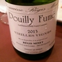 Dom. Régis Minet Pouilly Fumé Vieilles Vignes(2013)