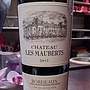 Ch. Les Mauberts(2012)