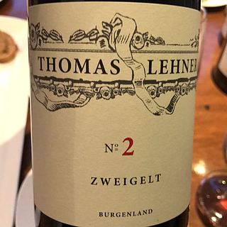 Thomas Lehner No.2 Zweigelt Burgenland