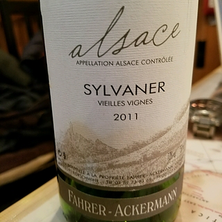 Fahrer Ackermann Alsace Sylvaner Vieilles Vignes(ファーラー アッケルマン アルザス シルヴァネル ヴィエイユ・ヴィーニュ)