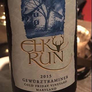 Elk Run Gewurztraminer(エルク・ラン ゲヴュルツトラミネル)