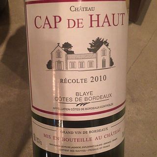Ch. Cap de Haut Blaye(シャトー・キャップ・ド・オー ブライ)