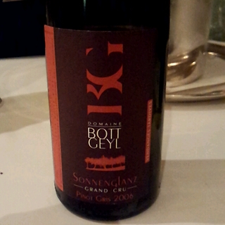 Dom. Bott Geyl Pinot Gris Grand Cru Sonnenglanz
