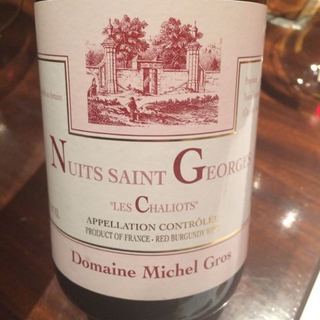 Dom. Michel Gros Nuits Saint Georges Les Chaliots