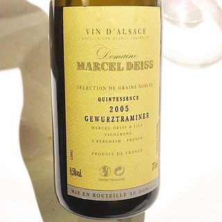 Marcel Deiss Gewürztraminer Selection de Grains Nobles
