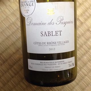 Dom. des Pasquiers Sablet