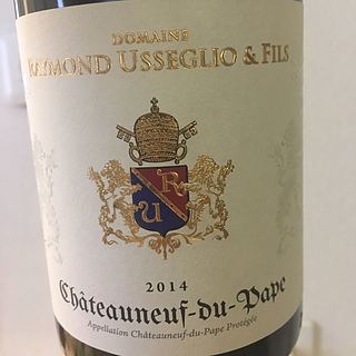 Dom. Raymond Usseglio & Fils Châteauneuf du Pape Rouge(ドメーヌ・レイモン・ユッセグリオ・エ・フィス シャトーヌフ・デュ・パプ ルージュ)