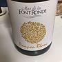 Dom. Mas de la Font Ronde Pompon Blanc(2015)