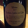Strohmeier Trauben, Liebe und Zeit Weiss N°7