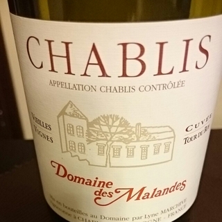 Dom. des Malandes Chablis Vieilles Vignes Cuvée Tour du Roy(ドメーヌ・デ・マランド シャブリ ヴィエイユ・ヴィーニュ キュヴェ・トゥール・デュ・ロイ)