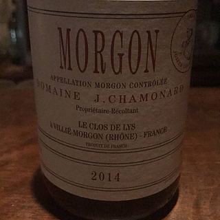 Dom. J. Chamonard Morgon Le Clos de Lys