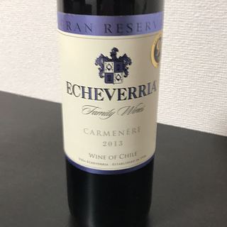 Echeverria Gran Reserva Carmenère(エチェヴェリア グラン・レゼルバ カルメネーレ)