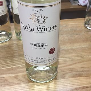 Ikeda Winery 甲州遅摘み Cuvée Spéciale