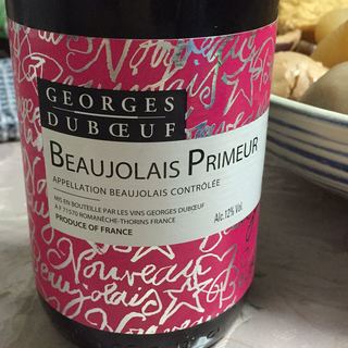 Georges Duboeuf Beaujolais Nouveau Primeur
