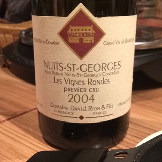Dom. Daniel Rion & Fils Vosne Romanée 1er Cru Les Vignes Rondes