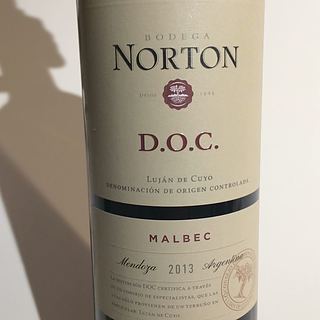 Norton Malbec D.O.C.(ノートン マルベック)