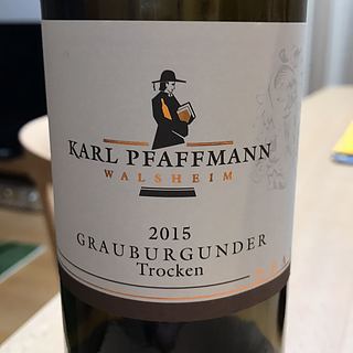 Karl Pfaffmann Grauburgunder Trocken(カール・ファフマン グラウブルグンダ－ トロッケン)