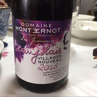Dom. Monternot Beaujolais Villages Nouveau Les Jumeaux