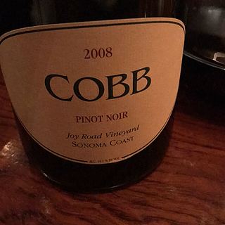 Cobb Pinot Noir Joy Road Vineyard Sonoma Coast