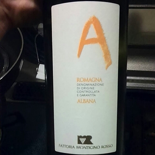 Fattoria Monticino Rosso Romagna Albana Secca(ファットリア・モンティチーノ・ロッソ ロマーニャ アルバーナ・セッカ)