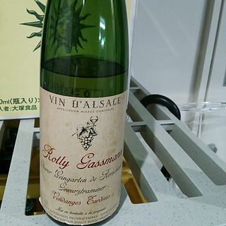 Rolly Gassmann Oberer Weingarten de Rorschwihr Gewürztraminer Vendanges Tardives