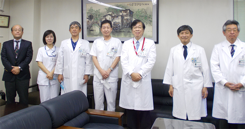 先生方の画像　提供：兵庫県立姫路循環器病センター