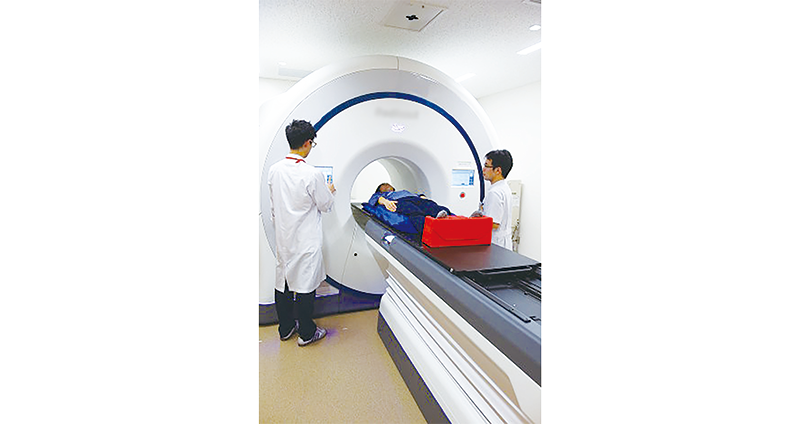 治療の様子　提供写真