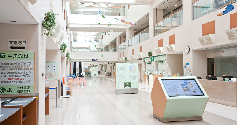 NTT東日本関東病院 内観
